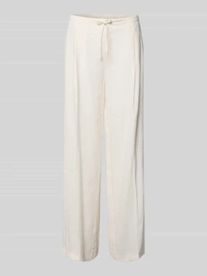 Spodnie Wide Leg z mieszanki wiskozy model 'MALLORO' Marella