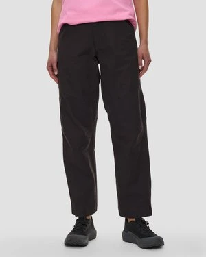Spodnie Wspinaczkowe Damskie Arcteryx Clarkia Cotton Pant W Wide Leg Czarne