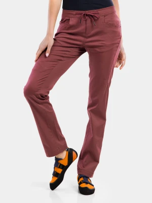 Spodnie wspinaczkowe damskie Black Diamond Credo Pants - cherry wood