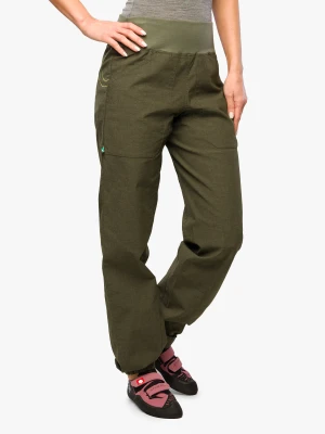 Spodnie wspinaczkowe damskie Edelrid Sansara Pants III - oil