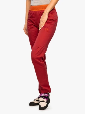 Spodnie wspinaczkowe damskie La Sportiva Itaca Pant - velvet/cherry tomato