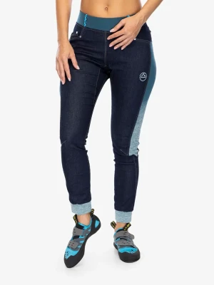 Spodnie wspinaczkowe damskie La Sportiva Mescalita Pant - jeans/storm blue