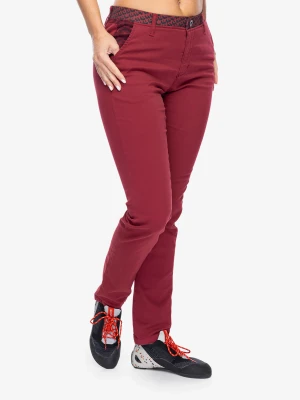 Spodnie wspinaczkowe damskie Nograd Grease Pants - dark red