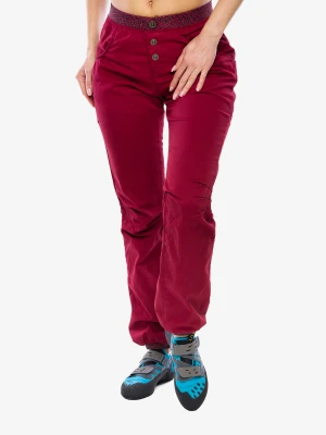 Spodnie wspinaczkowe damskie Nograd Sahel Pant - dark red/red