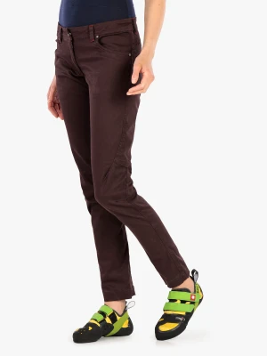 Spodnie wspinaczkowe damskie Ocun Kaira Pants - chocolate/plum