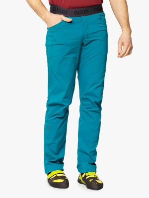 Spodnie wspinaczkowe męskie Ocun Mania Eco Pants - turquoise deep lagoon