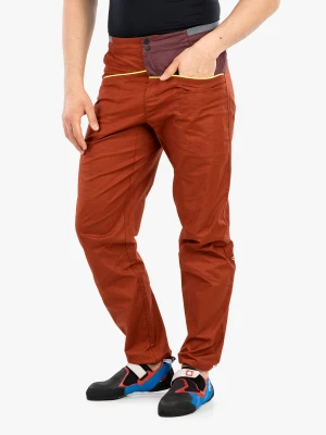 Spodnie wspinaczkowe Ortovox Valbon Pants - clay orange