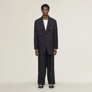 SPODNIE Y-3 SPORT UNIFORM BOX PLEATED Adidas czarny