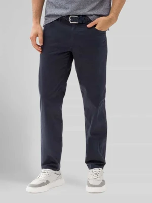 Spodnie o kroju regular fit z 5 kieszeni z mieszanka bawełny model 'Cadiz' BRAX