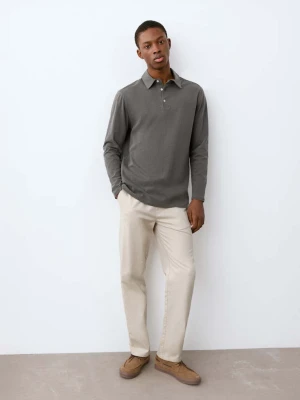 Spodnie z bawełny i lnu ze sznurkiem piaskowy - Chłopak - - MANGO TEEN