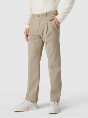 Spodnie z bocznymi, wpuszczanymi kieszeniami model ‘LEEK’ drykorn