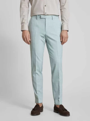 Spodnie z bocznymi, wpuszczanymi kieszeniami model ‘Ryan’ w kolorze lipowym Pierre Cardin