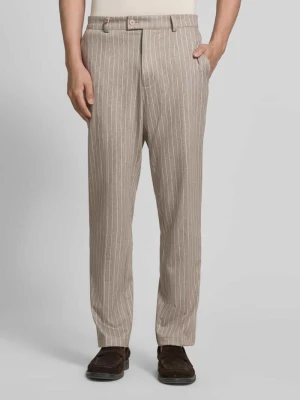 Spodnie z detal z logo model 'Orlando' CG - Club of Gents