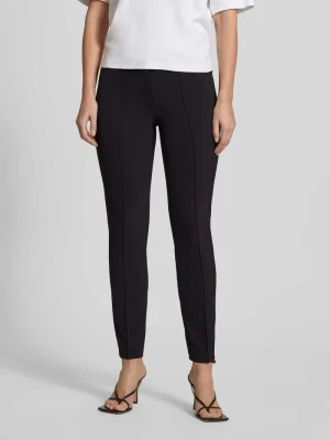 Spodnie z dodatkiem streczu i zakładkami w pasie model ‘ROS’ CAMBIO