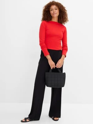 Spodnie z dżerseju bonprix