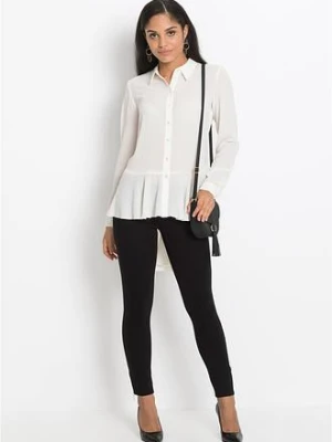 Spodnie z dżerseju z mieszanki wiskozy bonprix