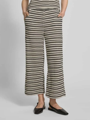 Spodnie z dzianiny z elastycznym pasem i wpuszczanymi kieszeniami Jake*s Collection