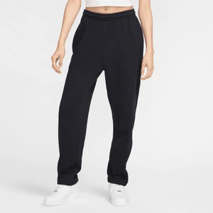 Spodnie z dzianiny z luźnymi nogawkami Nike Wool Classics - Czerń