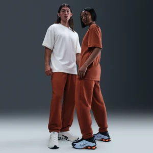 Spodnie z dzianiny z luźnymi nogawkami Nike Wool Classics - Czerwony