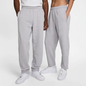 Spodnie z dzianiny z luźnymi nogawkami Nike Wool Classics - Szary