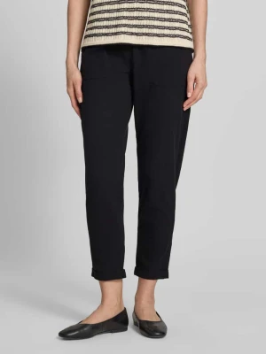 Spodnie z elastycznym pasem i tunel wiązanie z tunelem model 'Cissie' Soyaconcept