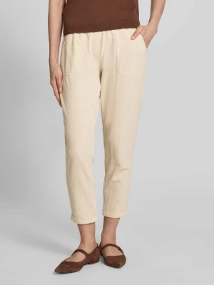 Spodnie z elastycznym pasem i tunel wiązanie z tunelem model 'Cissie' Soyaconcept