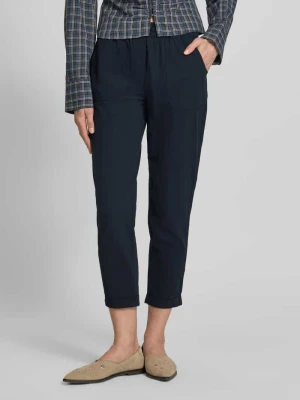 Spodnie z elastycznym pasem i tunel wiązanie z tunelem model 'Cissie' Soyaconcept