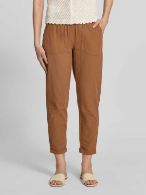 Spodnie z elastycznym pasem i tunel wiązanie z tunelem model 'Cissie' Soyaconcept