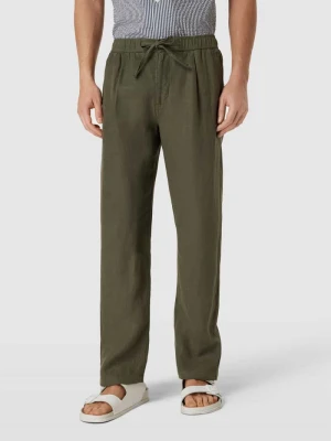 Spodnie z elastycznym pasem Knowledge Cotton Apparel