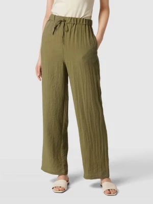 Spodnie z elastycznym pasem model ‘Camile’ Soaked in Luxury
