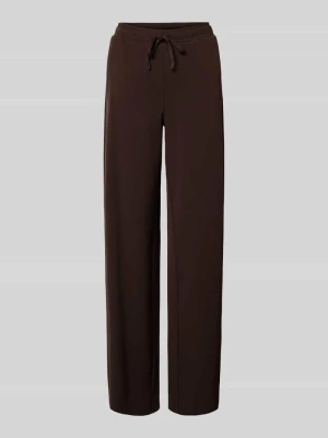 Spodnie z elastycznym pasem Model 'Melane flow' Opus