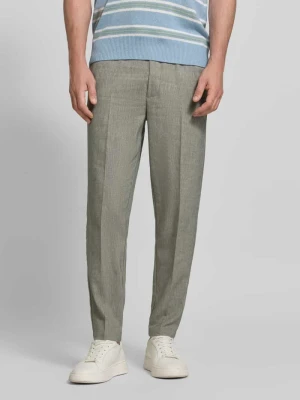Spodnie z elastycznym pasem model 'PILOU' casual friday