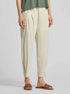 Spodnie z elastycznym pasem model 'Rachell' STEHMANN