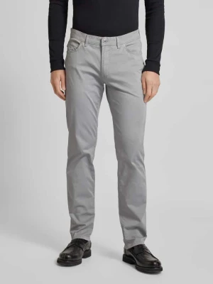 Spodnie z fakturowanym wzorem model ‘CADIZ’ BRAX