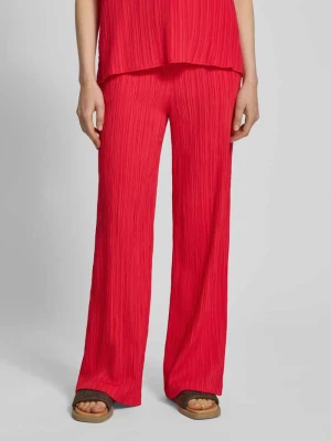 Spodnie z fakturowanym wzorem model 'Grsvalse' FREE/QUENT