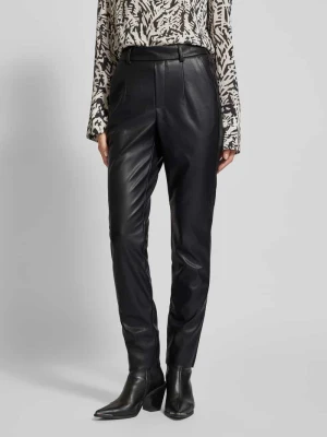 Spodnie z imitacji skóry model ‘DAGMAR’ Vila