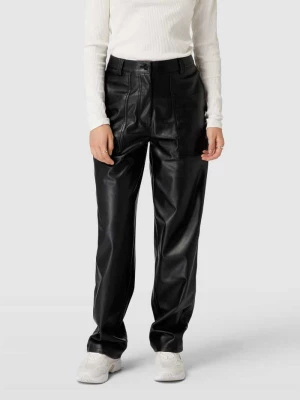 Spodnie z imitacji skóry model ‘FAUX LEATHER’ Calvin Klein Jeans