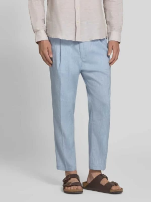 Spodnie z kantami i elastycznym pasem model 'CHASY' drykorn