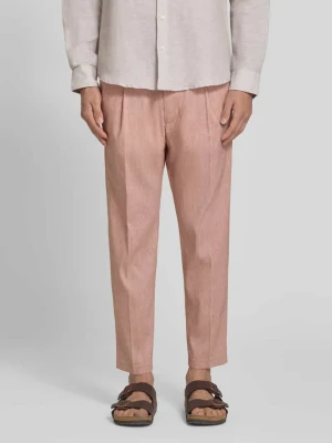 Spodnie z kantami i elastycznym pasem model 'CHASY' drykorn