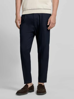 Spodnie z kantami i elastycznym pasem model 'CHASY' drykorn