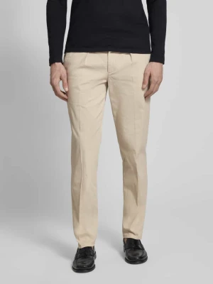 Spodnie z kantami i kieszeniami z tyłu Profuomo