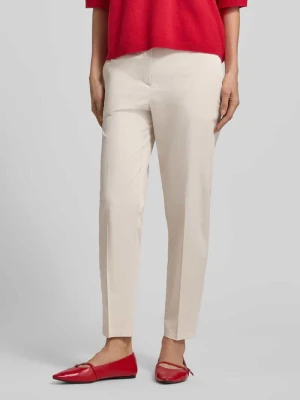 Spodnie z kantami i wpuszczanymi kieszeniami Marc Cain