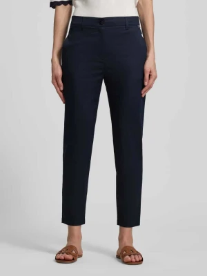 Spodnie z kantami i wpuszczanymi kieszeniami Marc Cain