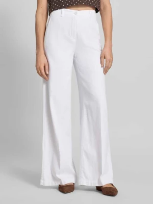 Spodnie z kantami i wpuszczanymi kieszeniami SEDUCTIVE