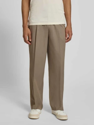 Spodnie z kantami model 'Reece' Les Deux