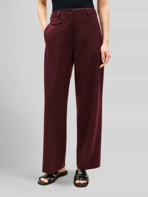 Spodnie z kantami z mieszanki wełny Tommy Hilfiger