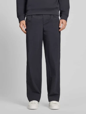 Spodnie z kieszenią z tyłu i detal z logo Armani Exchange