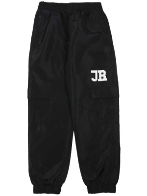 Spodnie z kieszeniami bocznymi i logo John Richmond