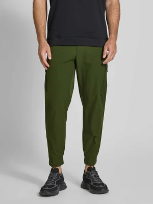 Spodnie z kieszeniami cargo i elastycznym pasem BOSS Green