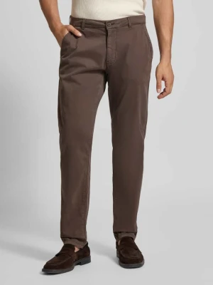Spodnie z kieszeniami z tyłu casual friday